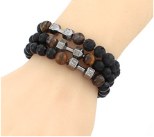 Shijie Black Vintage Jewerly Barbell - younglionsfitness